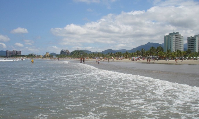Centro Condo | Wonderful apartment right on the sand - Bertioga