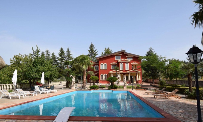 Castrovillari Villa | Wonderful private villa with private pool, hot tub, WIFI, patio, pets allowed and panoramic view