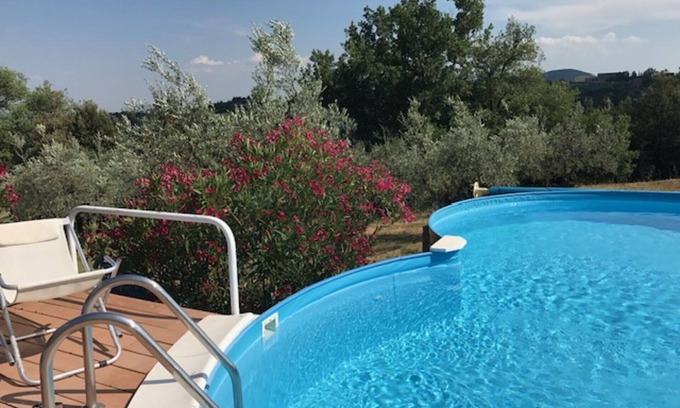 Montepulciano Villa | Wonderful private villa with private pool, WIFI, TV, patio, pets allowed and panoramic view