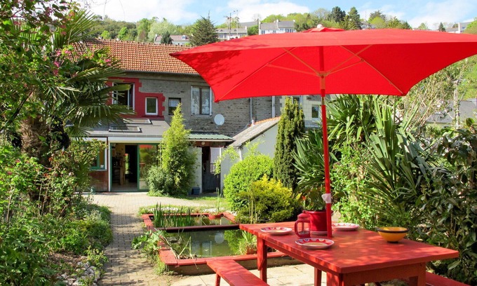 Plerin House | Wonderful private villa for 4 guests with WIFI, TV and patio