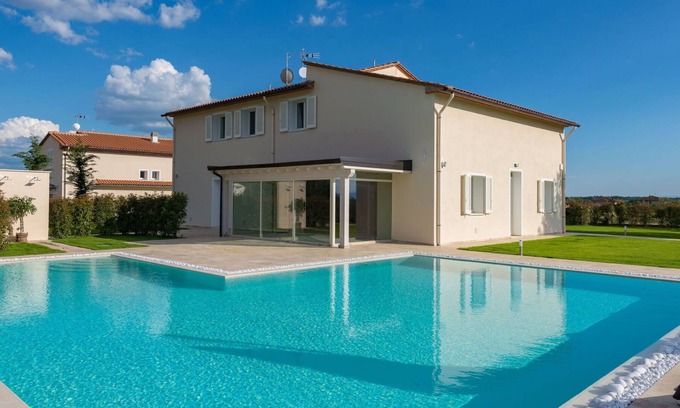 Monsummano Terme Villa | Wonderful private villa for 13 people with A/C, private pool, hot tub, sauna, WIFI, TV and patio