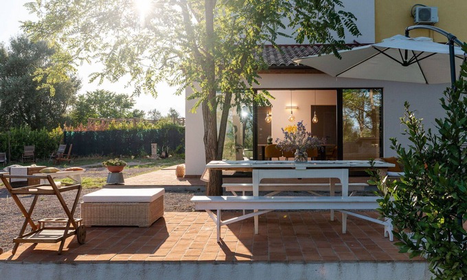 Roccastrada House | Wonderful private villa for 4 people with A/C, WIFI, terrace and panoramic view