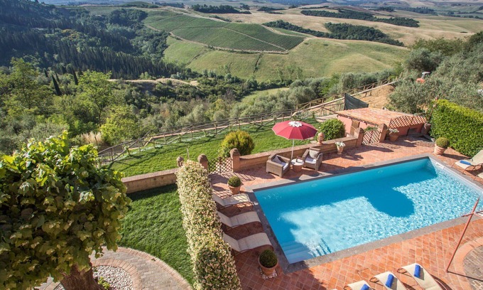 Fabbrica Villa | Wonderful private villa with A/C, private pool, WIFI, TV, terrace, pets allowed and panoramic view