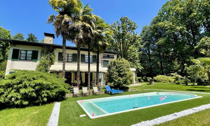 Sirtori Villa | Wonderful private villa for 14 guests with WIFI, hot tub, private pool, TV, patio and pets allowed