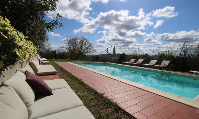 Candelara Villa | Wonderful private villa for 10 guests with WIFI, private pool, TV, patio, panoramic view and par.