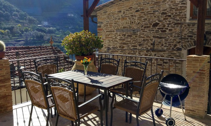 Badalucco House | WONDERFUL STONE HOUSE WITH TERRACE, POOL, WONDERFUL VIEW