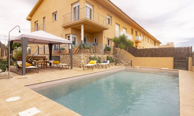 Cap Roig House | Wonderful villa for 13 people with hot tub, WIFI, private pool, TV, patio, pets allowed and par.