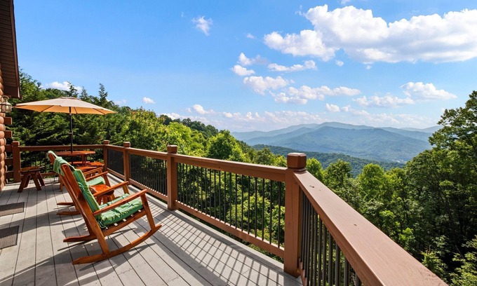 Bryson City Cabin | "WOW!" views, service & location! Pet & family friendly!