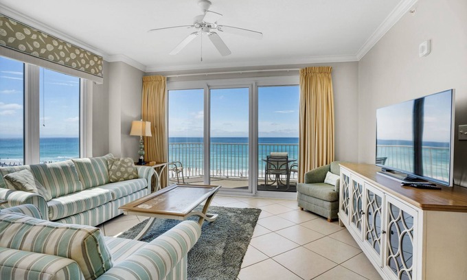 Long Beach Condo | ๐XL Balcony-GULF FRONT-3BR Grandview East 301๐