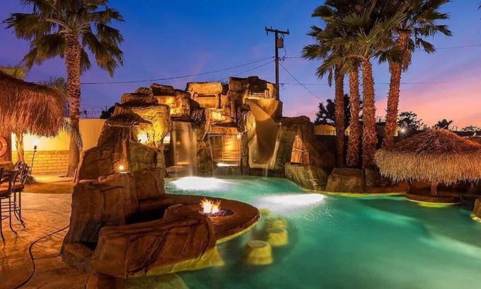 Yucca Valley Villa | Your Own Personal Waterpark! Tiki Hidden Paradise