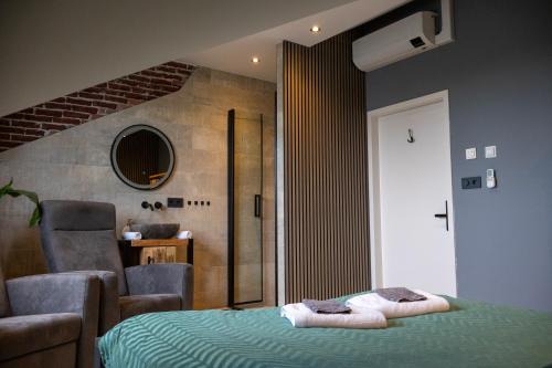 Ouddorp House | Zeeschelp - Comfortabele kamer bij B&B Gezond aan Zee - Toegang Wellnesstuin meerprijs