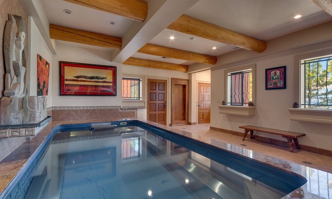 Zephyr Cove House | Zephyr Cove Tahoe Tranquility, 6 bedroom family home indoor hot tub (ZC695)