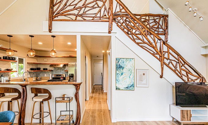Kapoho House | Zuki House - 3BR, 2BA Ocean Close, Hot Tub