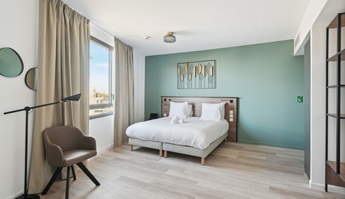 Superior studio, 1 double bed, large balcony