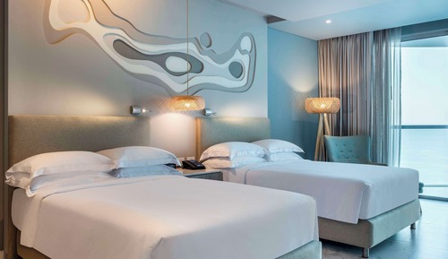 Premium Room, 2 Double Beds, Balcony, Ocean View