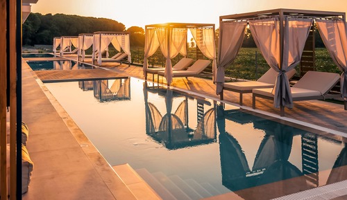 Double Room with Sharing Pool - Sea View