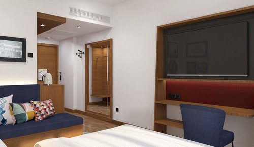 Room, 1 Queen Bed with Sofa bed