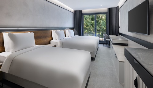 Deluxe Triple Room, Garden Area