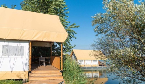 Tenda Superior vista Lago con vasca idromassaggio