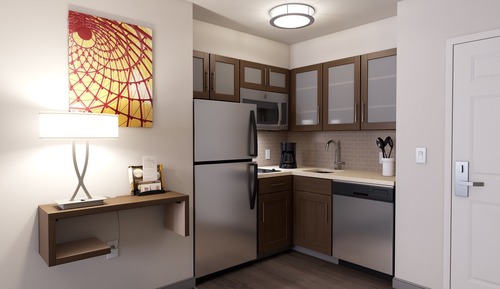 Studio Suite, 1 King Bed, Kitchen