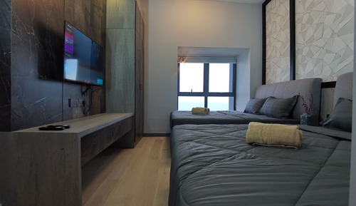 Family Apartment, 2 Bedrooms, Bathtub, Sea View