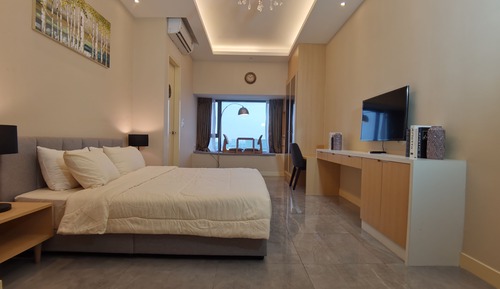 Superior Studio, 1 King Bed, Bathtub, City View