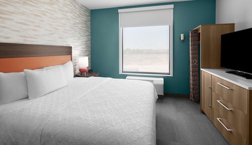 Suite, 1 King Bed, Accessible (Roll-In Shower)