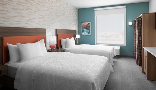 Studio, 2 Queen Beds, Accessible (Hearing)