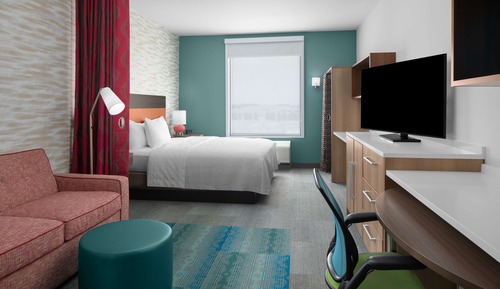 Suite, 1 King Bed, Accessible, Bathtub