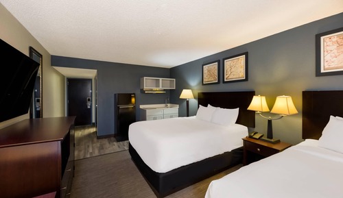 Room, 2 Queen Beds, Non Smoking (Efficiency)