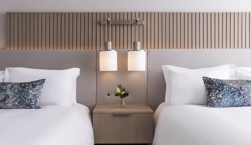 Luxury Room, 2 Queen Beds, Hearing Accessible (Roll-In Shower)