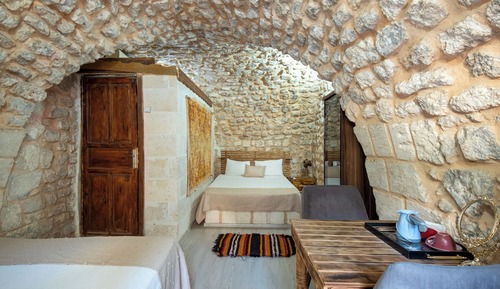 Family Quadruple Room, Multiple Beds, Garden View, Courtyard Area