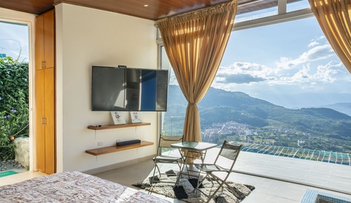 Romantic Cabin, 1 King Bed, Terrace, City View