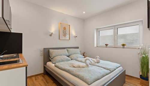 Deluxe Double Room, Private Bathroom (Eigene Küche)