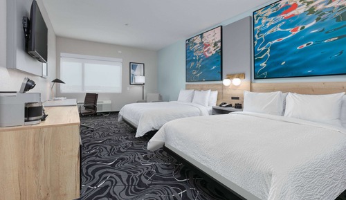 Room, 2 Queen Beds, Accessible, Non Smoking (Mobility, Tub w/Grab-bars)