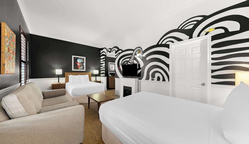 Suite, 2 Double Beds, Non Smoking