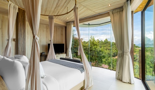 Panoramic Villa, 1 King Bed, Private Pool, Sea View