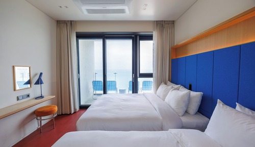 The Coolest Oceanview Deluxe Twin