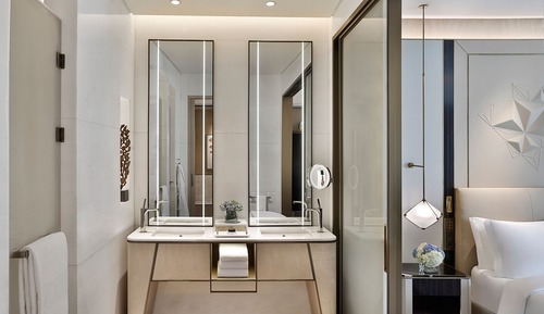 Deluxe Double Room, 2 Double Beds, Non Smoking, City View