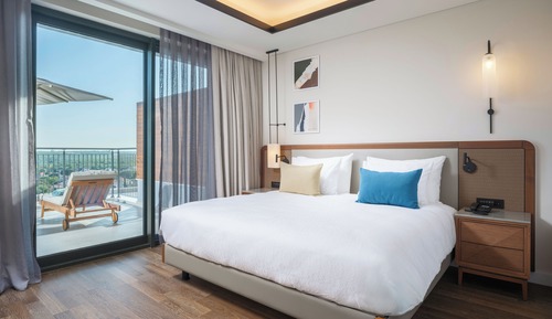 Penthouse Suite with 2 Bedrooms Sea View 2+1 Room (Community Zone)