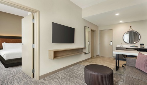 Suite, 1 King Bed, Accessible (3x3 Shower)