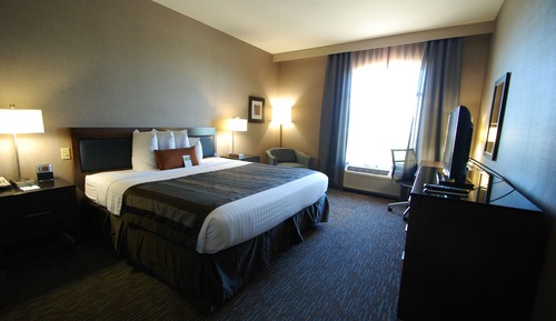 Room, 1 King Bed, Accessible, Non Smoking (Roll-In Shower)