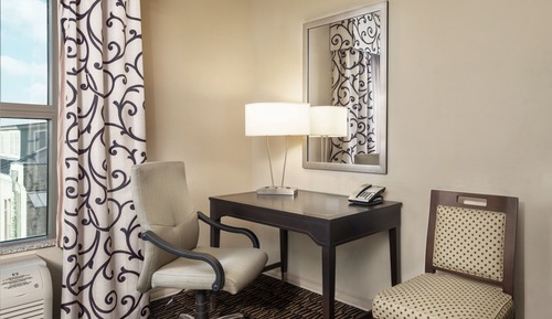 Studio, 1 King Bed, Accessible, Balcony (Roll-in Shower, Mobility)