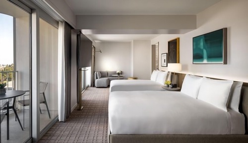 Fairmont Gold, Executive Studio Suite, 2 Queen Beds, Balcony, Executive Level