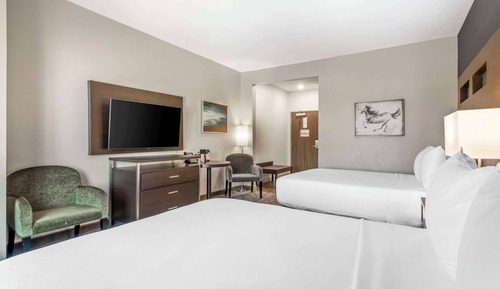 Standard Room, 2 Queen Beds, Hearing Accessible, Non Smoking