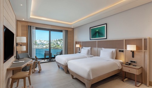 Deluxe Twin Room, 2 Twin Beds, Sea View
