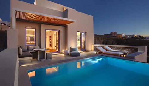 Luxury Villa with Private Pool, Heated Plunge Pool and Sea View