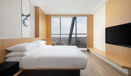 Suite, 1 King Bed, City View