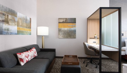 Suite, 1 King Bed with Sofa bed, Non Smoking