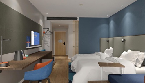 Standard Room, 2 Twin Beds, No Windows
